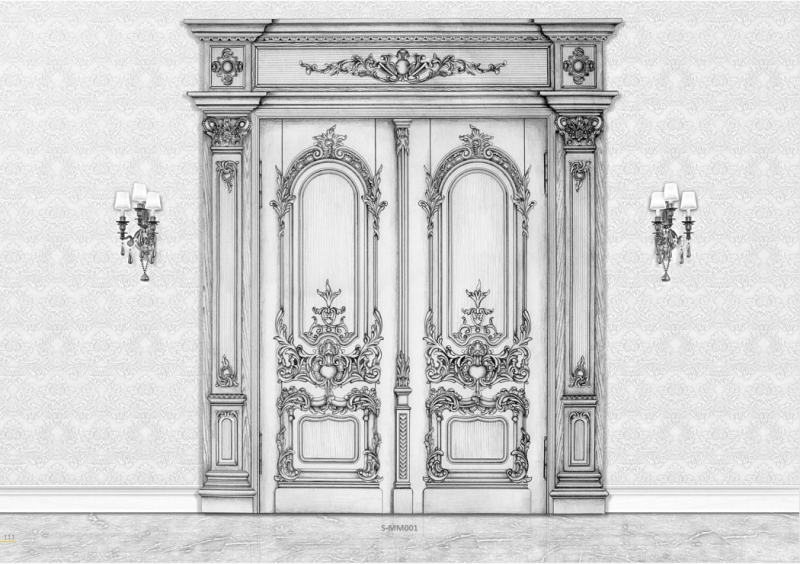 Wooden door 木门